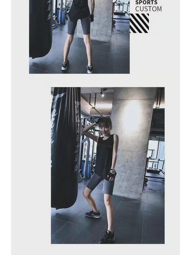 Women's Quick-Dry Yoga Vest: Breathable, Loose-Fit Summer Blouse for Training & Fitness