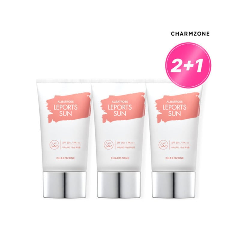 

Albatross Sports Sunscreen 50ml x 3 / Mixed Sunscreen (Organic + Inorganic)