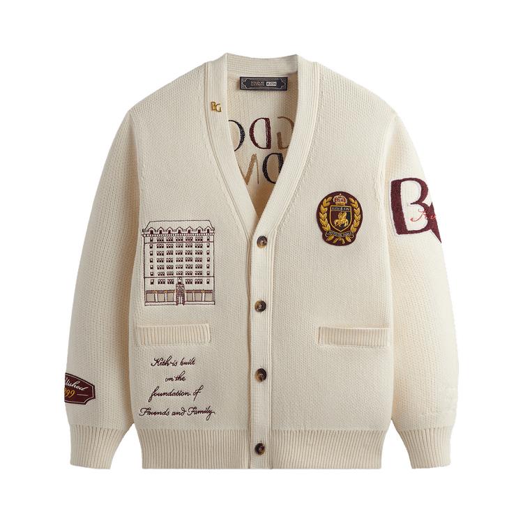 

Кардиган Kith For Bergdorf Goodman Cypress Sandrift, верхняя одежда унисекс, кремовый KHM031605-104 L