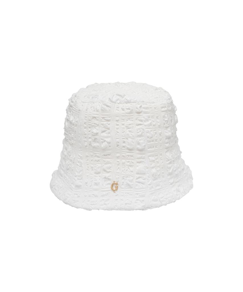 Guess Wrinkled Plaid Bucket Hat Yn1A1002