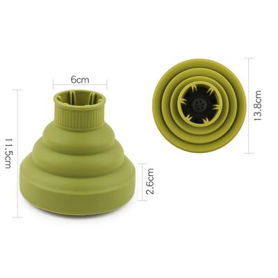 1 Stück Silikon Haartrockner Diffusor Abdeckung faltbar hitzebeständig Locken Haartrockner Styling Zubehör Speziell für Echthaarperücken
