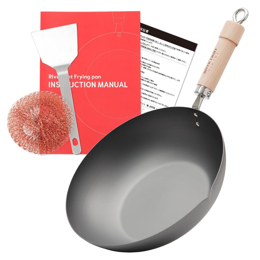 Neo Iron Frying Pan River Light Goku Starter Pack (30cm Stir-fry Pan)
