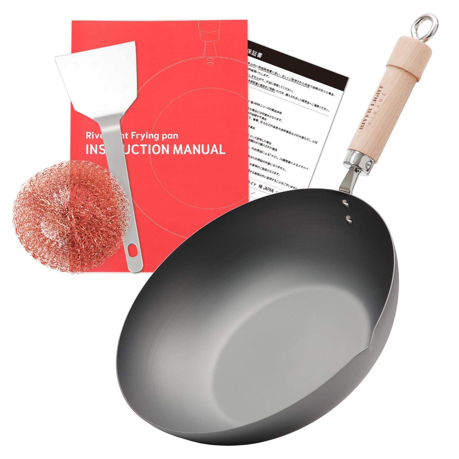 

Neo Iron Frying Pan River Light Goku Starter Pack (30cm Stir-fry Pan)