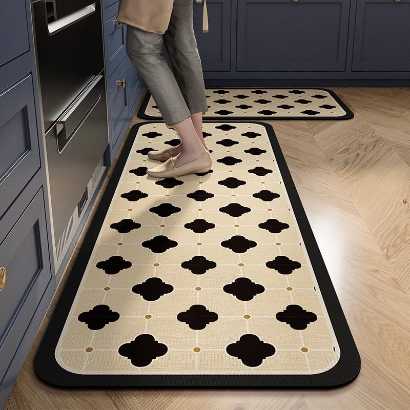 Living Room Non-Slip Kitchen Carpet Long Strip Carpet Kitchen Mat Carpet Entrance Door Mat Home Decoration