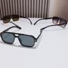Leopard Print Eyewear Unisex Polarizing Lens Sunglasses Retro Anti-UV Glasses  Women