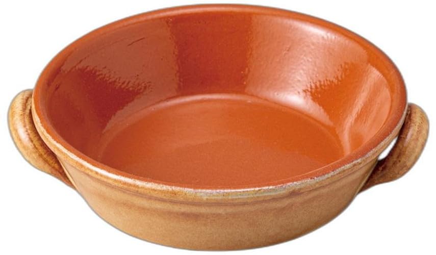 

15cm Ajillo Pan LT x x Ceramic Gratin Made in Setomonohonpo [15.7 15.7 4.2cm, 430cc] Dish, Italy,