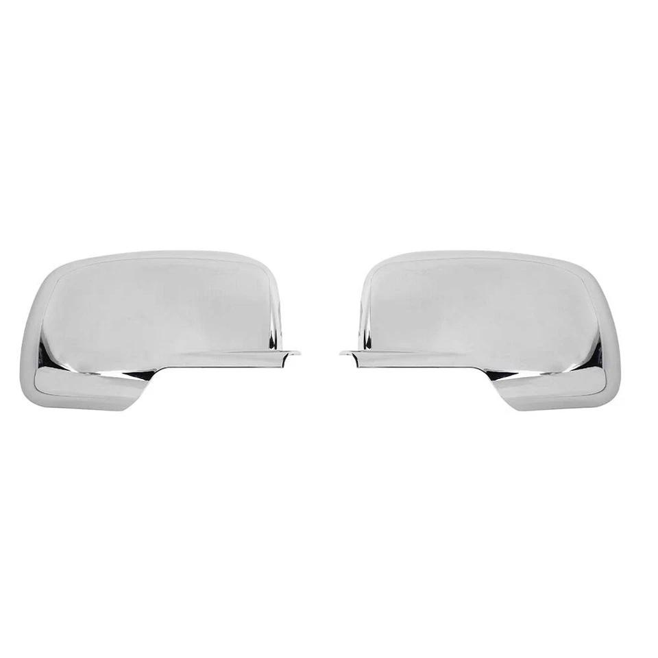 

For Dodge Journey Fiat Freemont 2009- Car Sticker Rearview Side Mirror Cover Wing Cap Exterior Door Rear View Case Trim Auto серебряный