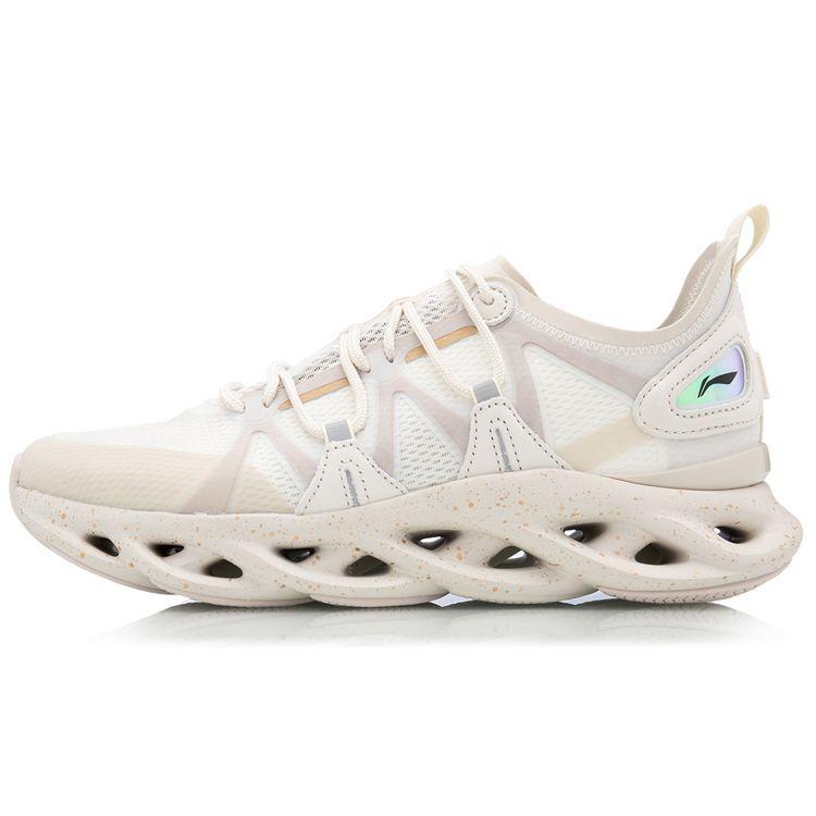 

Кроссовки Li Ning Arc с нескользящей подошвой, износостойкие, с низким верхом, жемчужно-белые, мужские кроссовки ARHQ057-3