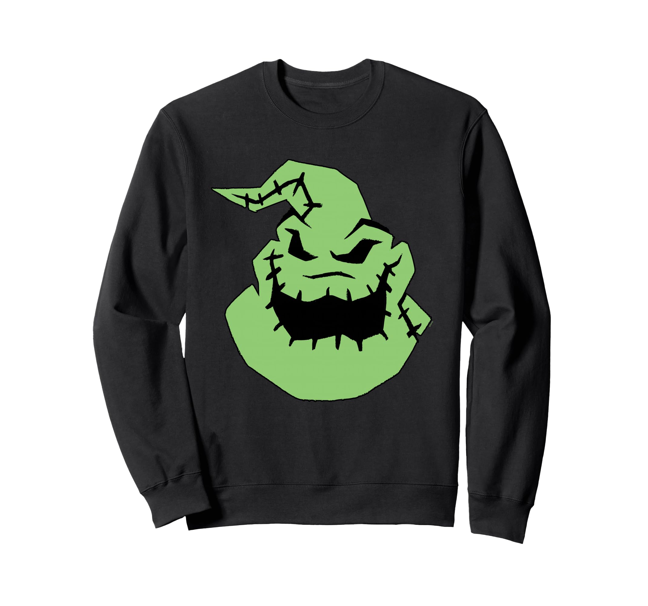 

Disney s The Nightmare Before Christmas Oogie Boogie Big Face Sweatshirt