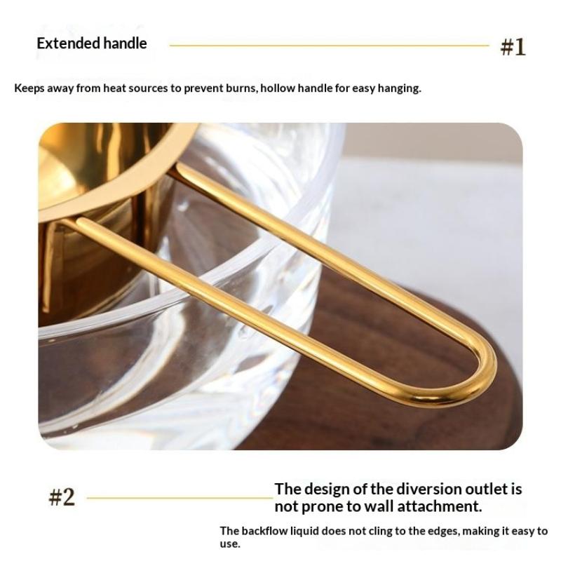 Stainless Steel Candle Wax Melting Boiler Pot With Heat Resistant Handle For Melting Chocolate Candy And Candle Making Supplies