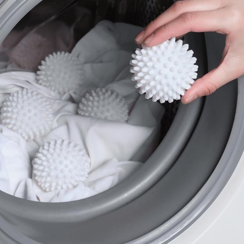 3PCS Soft Washing Balls Laundry Dryer Ball for Cleaning Enhancement Fabric Delicate Garments Protecting Washing Tool