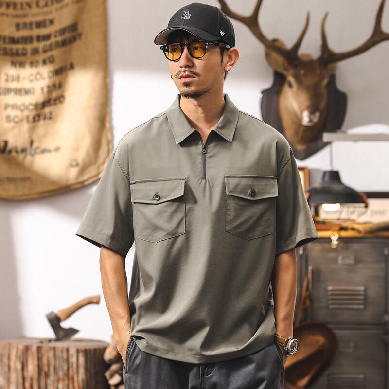 Jie Leinuo Men s Ice Silk Casual Polo Shirt 3XL