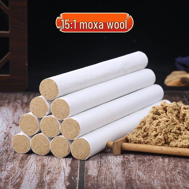 Three-Year Aged Rolled Moxa Sticks: Moxa Rolls & Mugwort Sticks for Moxibustion