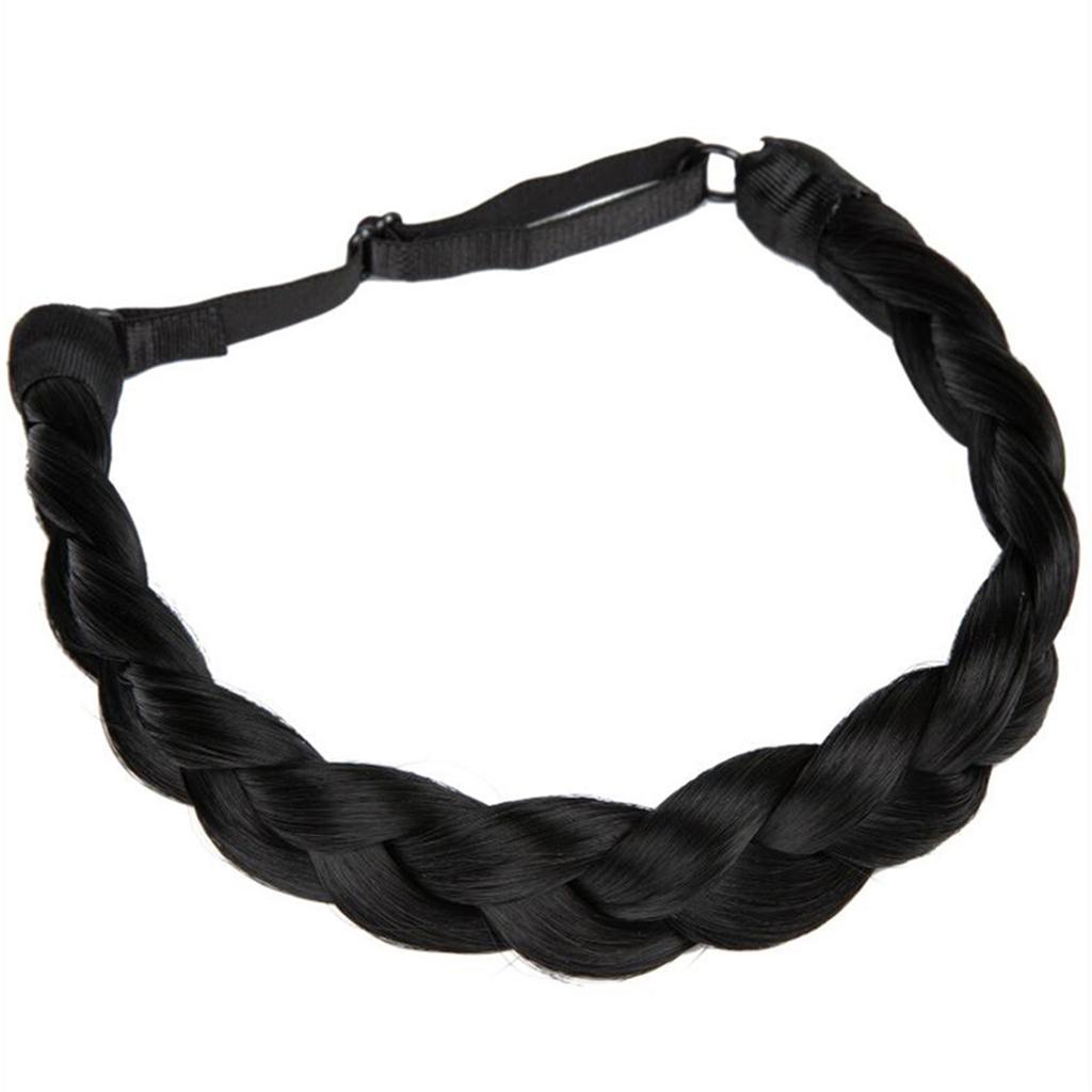 Adjustable Braided Hairband Headband for Effortless Stylish Hairstyles Hair Accesories Headwear for Weddings and Parties