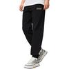 Li Ning Wade LUNAR ROCK Knitted Sweatpants Men's Black Moderate Cuffed Pants AKXSB93-1