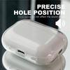 Custodia per auricolari in TPU morbido trasparente con cinturino con cordino per Airpods Pro 2 2022 2a generazione Air Pods 3 2 1 3a generazione Cover Accessori
