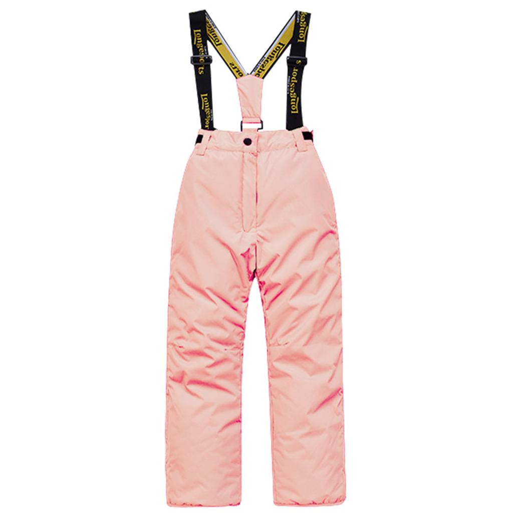 Children's Fashion Ski  Boys' And Girls' Thickened Waterproof Thermal Ski Overalls