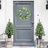 20 Inch Artificial Garland, Large Spring Wreath, Front Door Wreath, Holiday Celebration, Window Wall Party Decoration,Artificial Leaf Garland