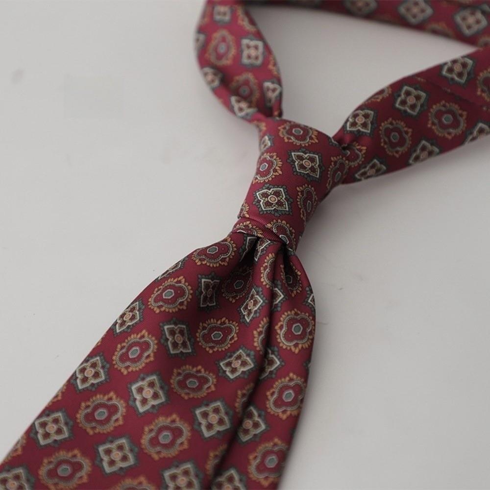 Elegant Printed Neckties 9cm Width Luxury Neck Ties New Paisley Necktie  Gentleman Accessories