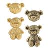 Brass Bear Handle Funny Sturdy Decorative Pull Gift Creative Drawer Handle for Kindergarten Closet Gate Cupboard Living Room