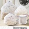 CHUSHE Drawstring Coarse Mesh Laundry Bag Set