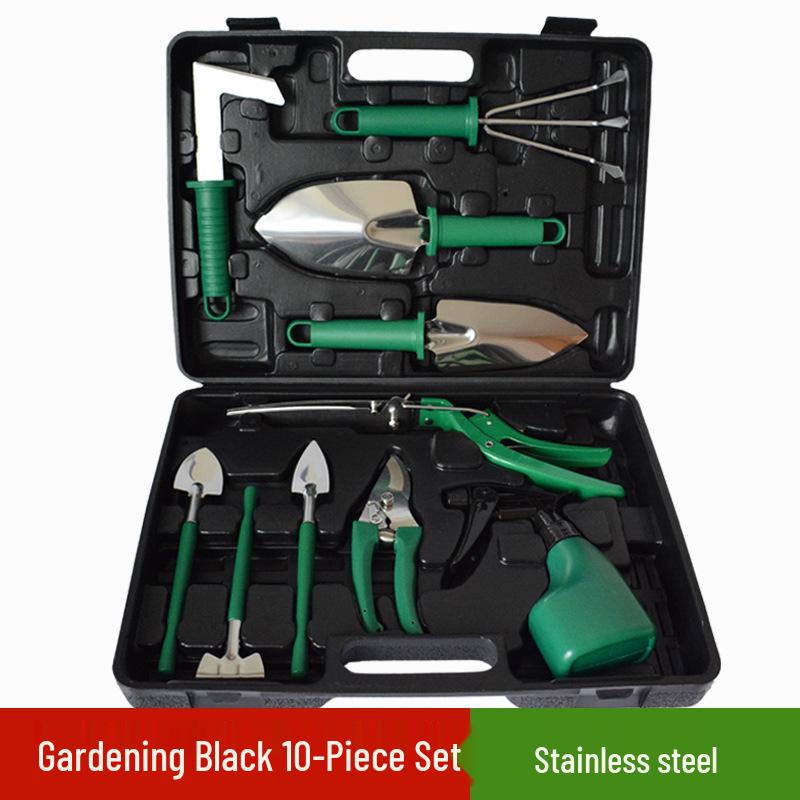 Three-Piece Gardening Tool Set: Mini Shovel Kit for Planting, Bonsai, and Potted Flowers