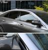 Ford EVOS Black Warrior Stainless Steel Window Trim Bright Strip Accessories