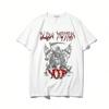 Sommer Damen T-Shirts Goth Kurzarm T-Shirt Weiblich Ästhetisch Locker Punk Grunge Streetwear Gothic Harajuku Y2k Kleidung Oberteile