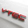 3D VTEC Metal Car Styling Refit Emblem Fender Tail Body Badge Zinc Alloy Sticker for Honda Civic Accord Odyssey Spirior CRV