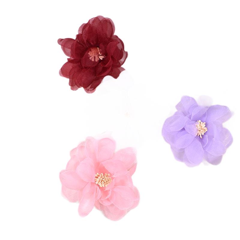 Accessori Fiore in Organza 2025: Decorazioni per Capelli, Scarpe e Vestiti Super Fatate Simulate