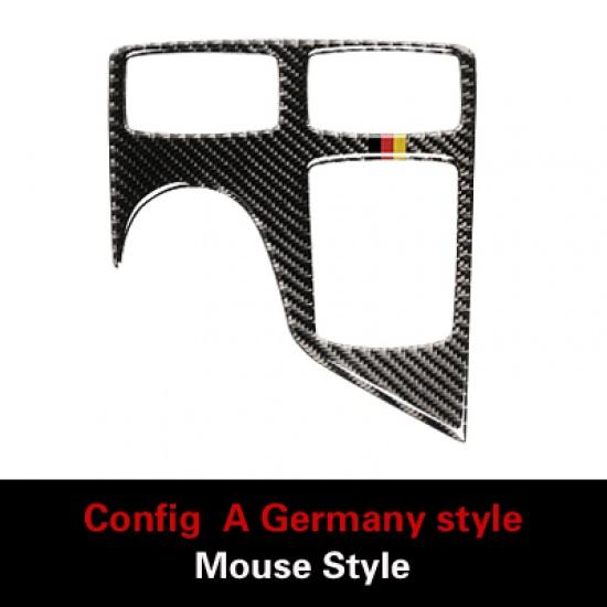 

Углеродное волокно для Mercedes Benz W166 X166 ML GLE GLS, центральная консоль, мультимедийная панель, накладка на рамку, наклейка для салона автомобиля D