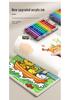 Washable Soft-Tip Acrylic Markers for Elementary Art - True Color & Stackable