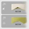 Dual-Sensing Eye Mask for Warm/Cool Comfort, Noise Reduction & Light Shielding - Perfect for Sleep, Travel, and Office Breaks.