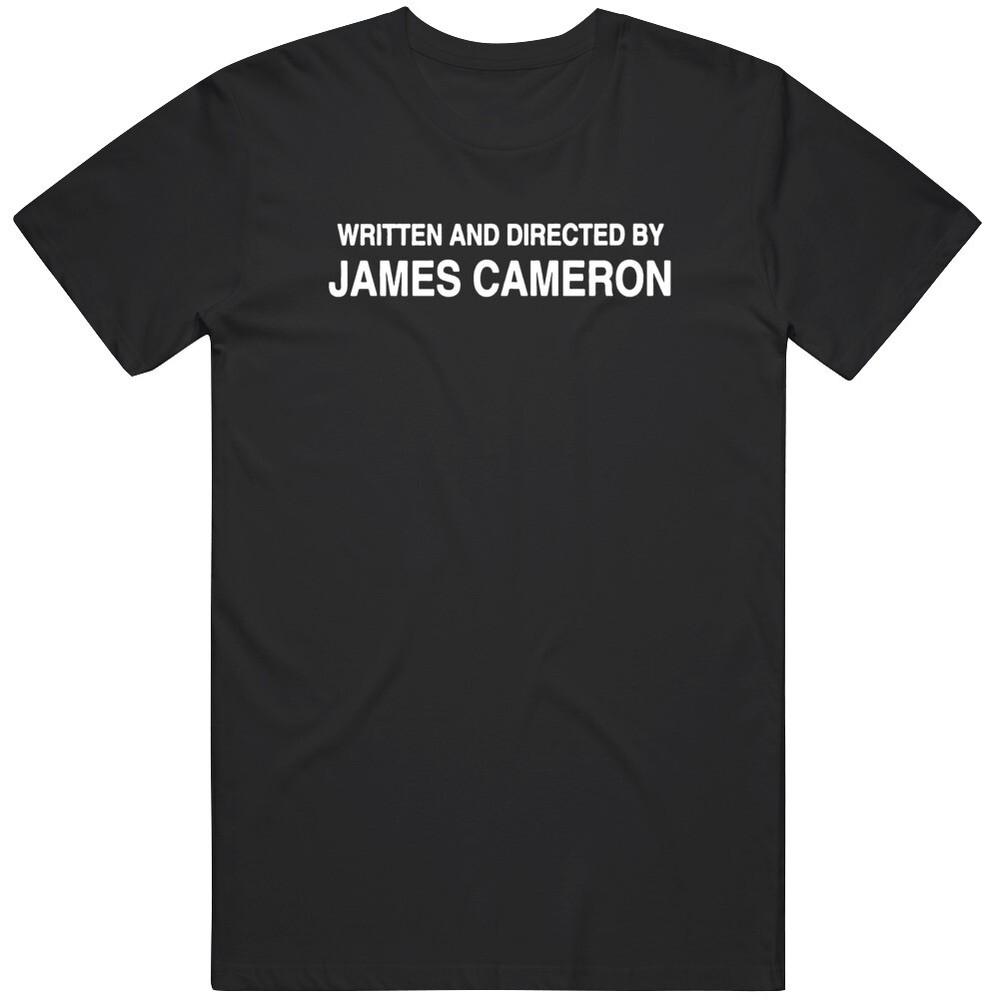 Directed By James Cameron Movie Fan T Shirt Unisex T-Shirt XL