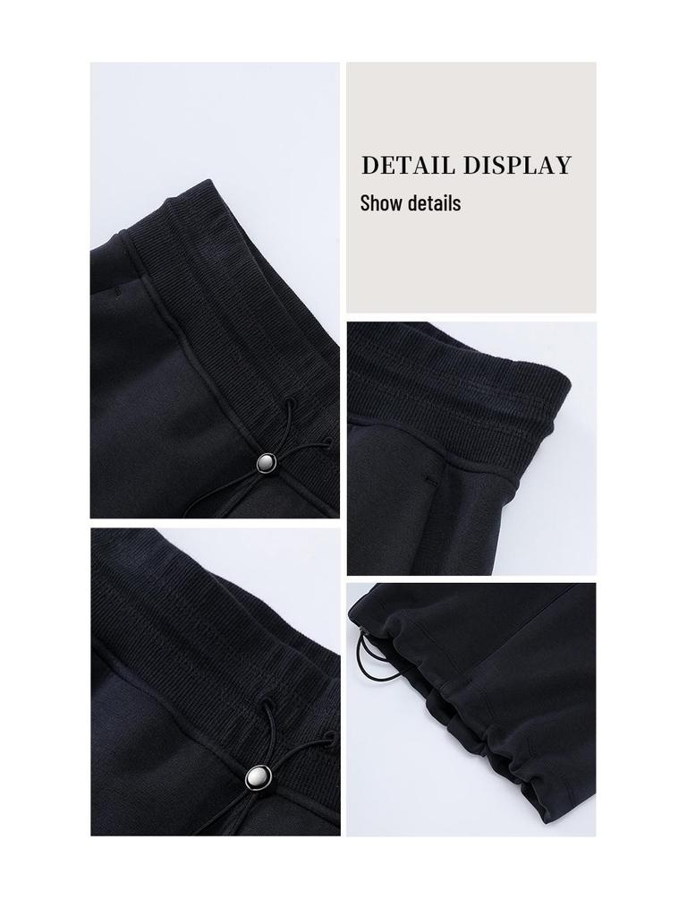 Women's High-Waisted Modal Pants, Comfortable Two-Way Wear for Autumn/Winter