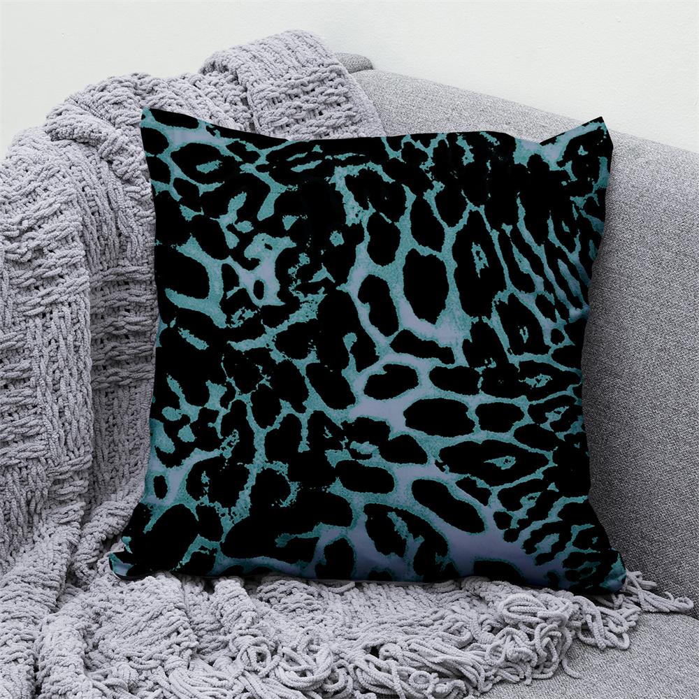 Kissenbezug mit Zebra-Print, geometrischem Muster, dekoratives Sofakissen, nordische Heimdekoration, Überwurf