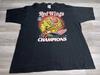 Vintage 1997 Detroit Red Wings Stanley Cup Champions Shirt 2XL Black Pro Player