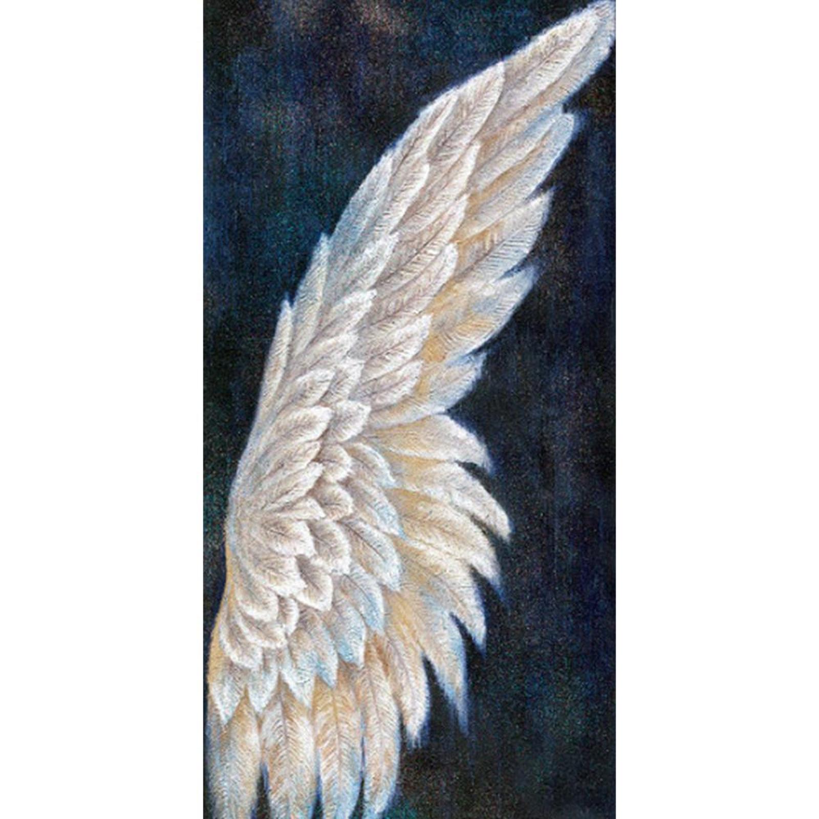 Angel Wings 5D DIY Full Round Drill Diamond Painting Hanging Canvs Art Handworks