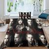 The Vampire Diaries Bedding Sets Exquisite Bed Supplies Set Horror TV Anime Bed Comforter Set Bedding Set Birthday Gift