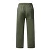 Men's Linen Loose Fitting Casual Lightweight Elastic Waist Pants  Yoga Pants  Loungewear