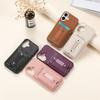 Elastic Wristband Wallet Card Phone Case for IPhone 17 Air 16E 15 14 Plus 13 12 11 Pro Max Leather Shockproof Protection Cover