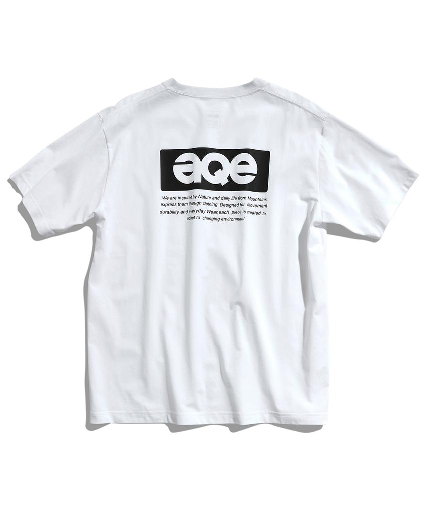 Peullukeu Aqe Sorona Graphic Short Sleeve T-Shirt White Fst345