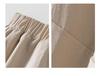 Rong Tai Women's Spring 2026 A-Line Cotton Skirt - Breathable Elastic Waist with Large Hem