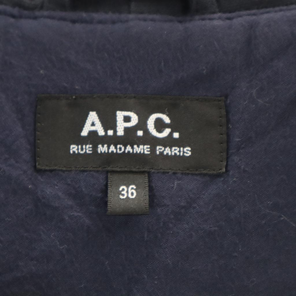 A.P.C. Coat 36 Navy Women Used