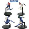 Anime BLUE LOCK Football Figures Isagi Yoichi Chigiri Hyoma Nagi Seishiro Mikage Reo Action Figure PVC Desktop Model Plaything Presents