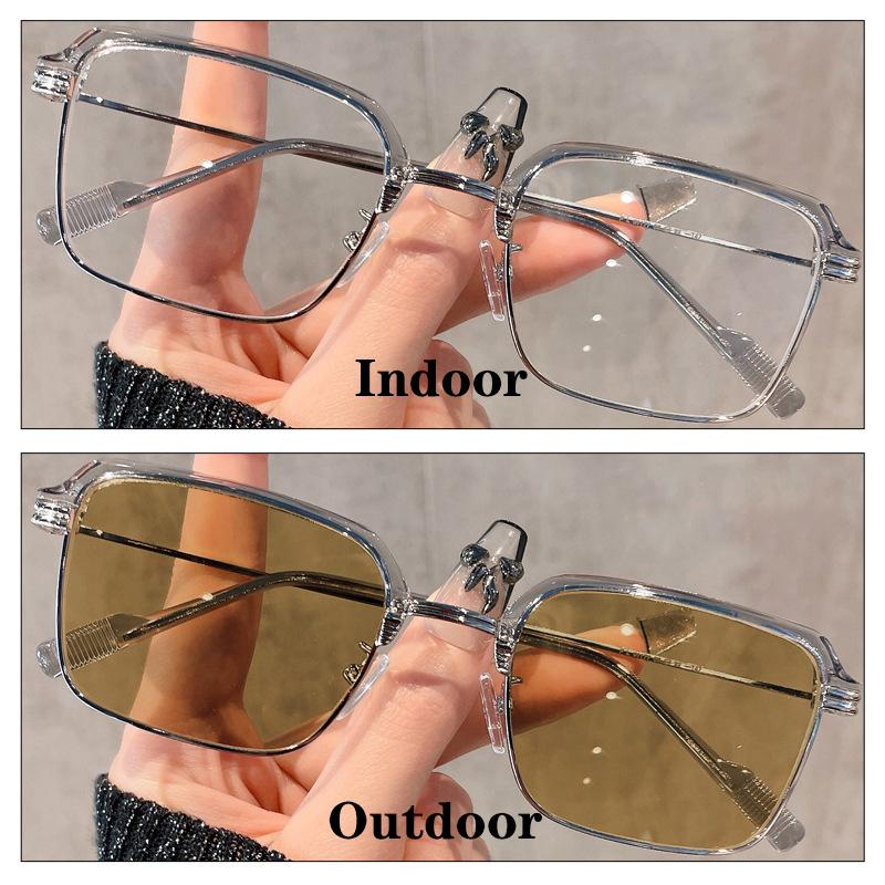 

Винтажные квадратные солнцезащитные очки Женские Мужские Анти-синий свет Прямоугольные солнцезащитные очки Женские очки Фотохромные для мужчин Женские очки MULTI