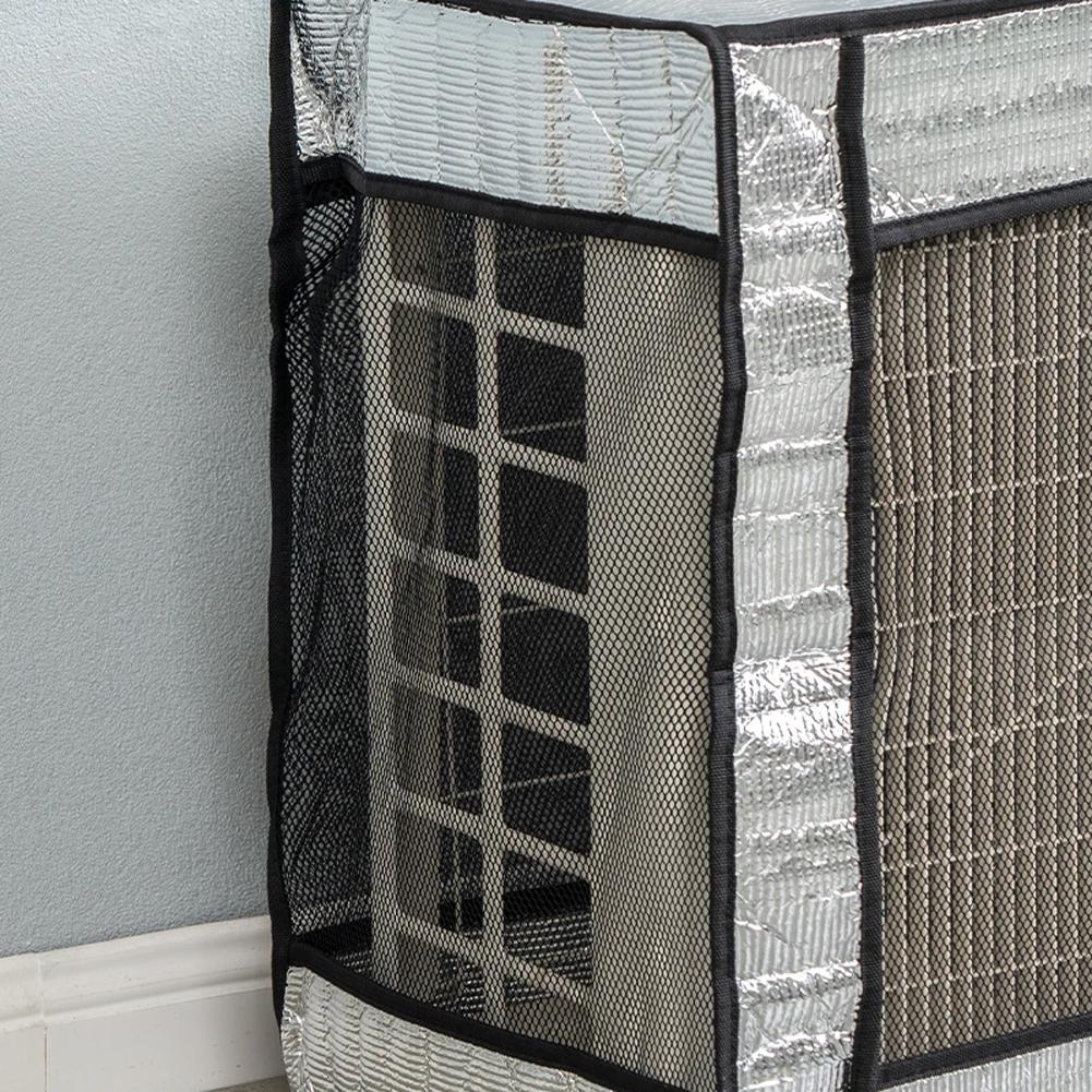 Aluminum Foil Dust Cover for Air Conditioner Protect Against Weather and Aging