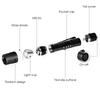 Mini pen shaped flashlight with aluminum alloy waterproof strap, pen clip flashlight, single section pen shaped flashlight