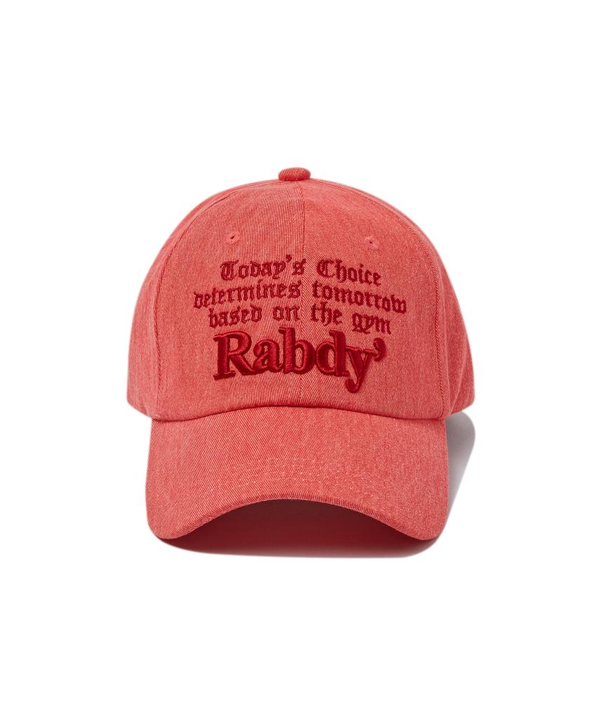 RABDY Washed Ball Cap - Pink
