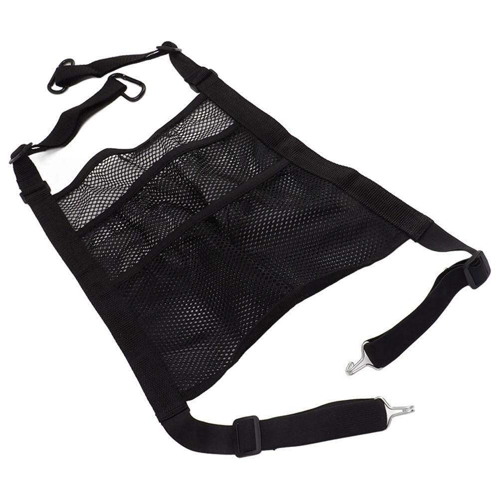 Multi-functional Design Mesh Storage Bag Car Protective Net  Pet Accessories Storage